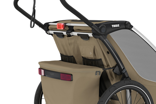 Child bicycle trailer - Thule Chariot Cross 2 - Faded Khaki