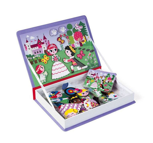 Janod - Magnetic Puzzle Princess Magnetibook collection 2018