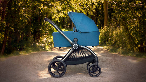 CORE Pushchair and Carrycot Atlantis Blue