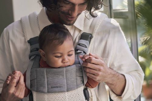 BABYBJORN - Baby Carrier Harmony 3D Mesh, Cream