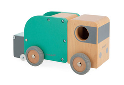 Janod - Wooden garbage truck Bolid 2+