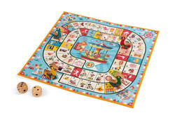 Janod: race-game: goose on the merry-go-round