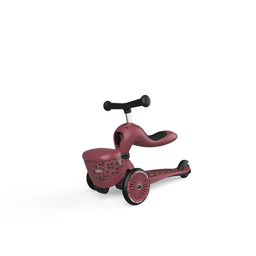 SCOOTANDRIDE - Highwaykick 1 Lifestyle 2in1 Ride-on and scooter with lockable storage 1-5 years Wildcat