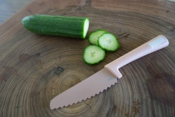 SKÅGFÄ - KLYV Classic Knife for Kids, terra
