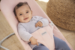 BABYBJÖRN - Bouncer BLISS Woven - Light pink mélange