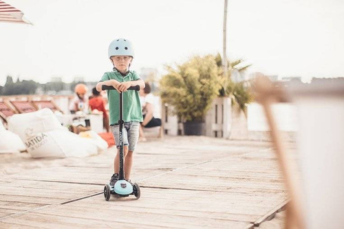 SCOOTANDRIDE - S-M helmet for children 3+ Blueberry