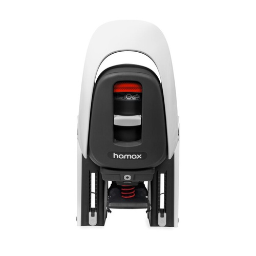 Hamax - Caress w/carrier adapter (rack mounted) - White/mint