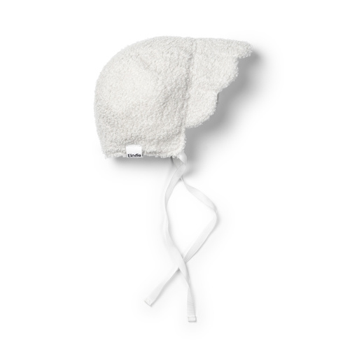 Elodie Details - Baby Bonnet - White Bouclé - 0-3 months