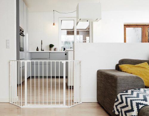 Baby Dan - Safety gate FLEX M, white