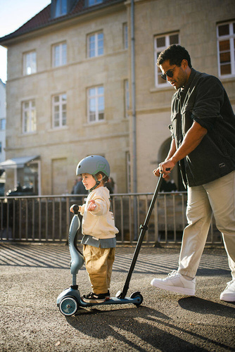 SCOOTANDRIDE - Highwaykick Push and Go 2in1 Ride and scooter 1-5 years Steel