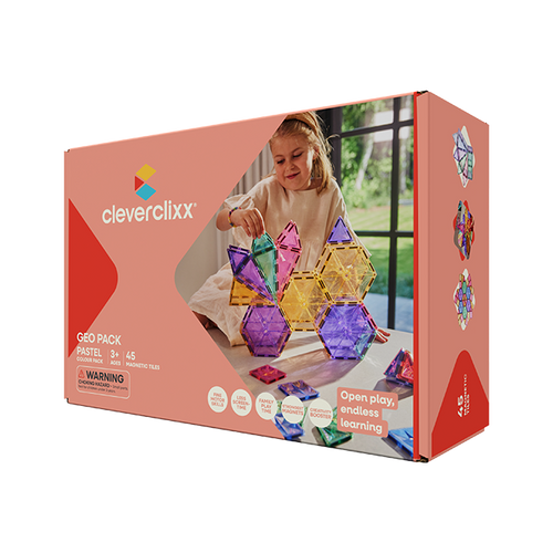 Geo Pack Pastel - 45 Pieces