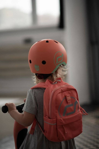 SCOOTANDRIDE - XXS-S helmet for children 1-5 years Peach