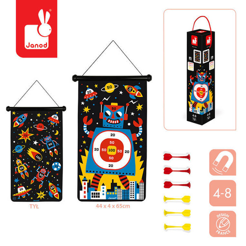 Janod - Magnetic darts game Robots