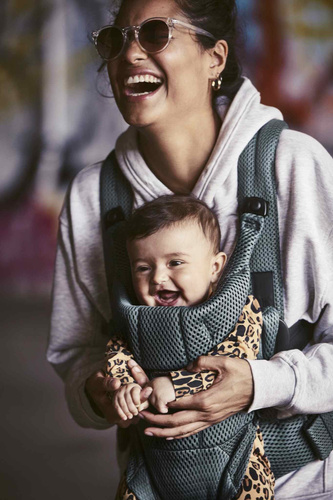 BABYBJÖRN - Baby Carrier Move - Sage green, 3D Mesh