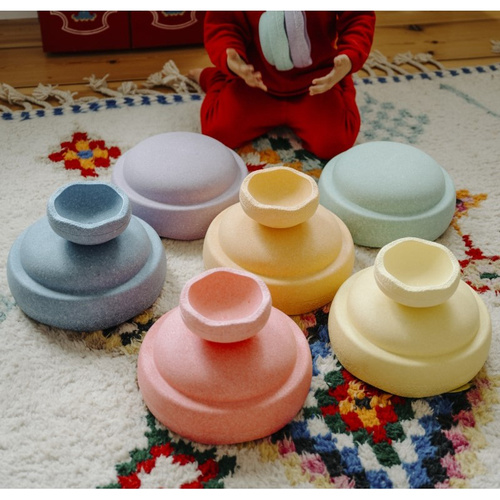 Stapelstein - Original Mini - rainbow pastel
