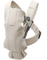 BABYBJÖRN - Baby Carrier MINI 3D Jersey, Light beige