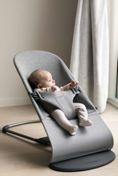 BABYBJÖRN - Bouncer Bliss - Light grey, 3D Jersey