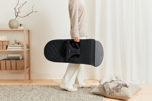 BABYBJÖRN - Bouncer Bliss WOVEN, Black