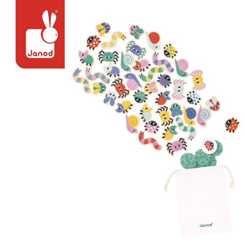 Janod - Hide and seek game Garden 2+