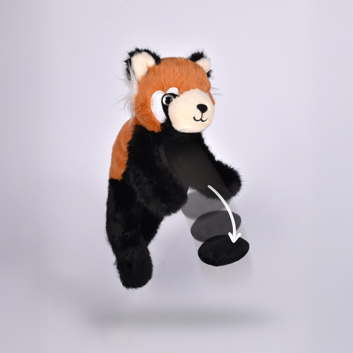 DOUDOU - magnetic plush Podcoll Red Fox, Histoire d'Ours, 30 cm, ginger