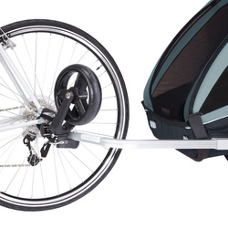 THULE Coaster - bike trailer - double, blue