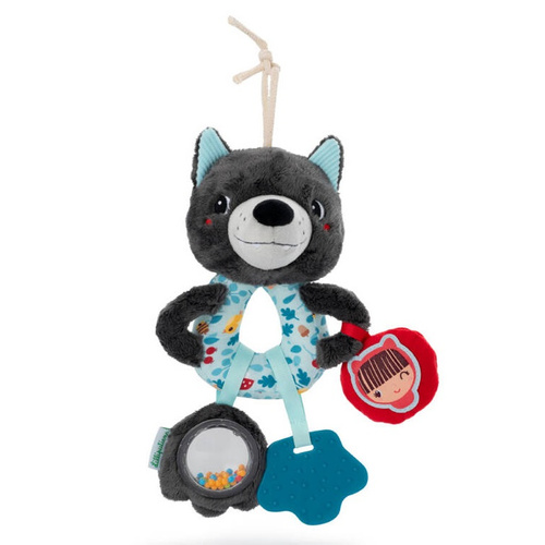 LILLIPUTIENS Wolf Louis multifunctional rattle 3 m+