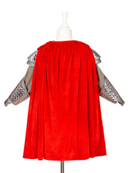 Souza! - Kostium miękka zbroja z peleryną król Arthur 3-4 lata