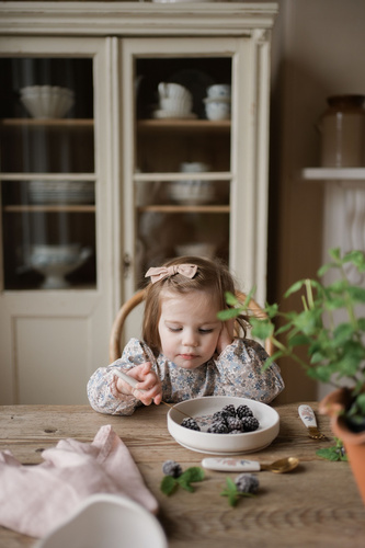 Elodie Details - Silicone Plate Set - Blue Garden