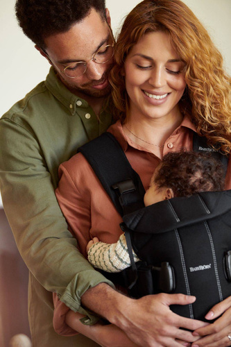BABYBJÖRN - Baby Carrier ONE , Woven, Black
