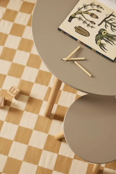 Kid's Concept - Stool and table set -  light brown