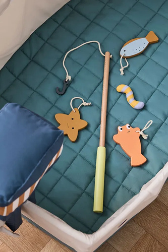 Kid's Concept - Boat with fishing set KID'S HUB