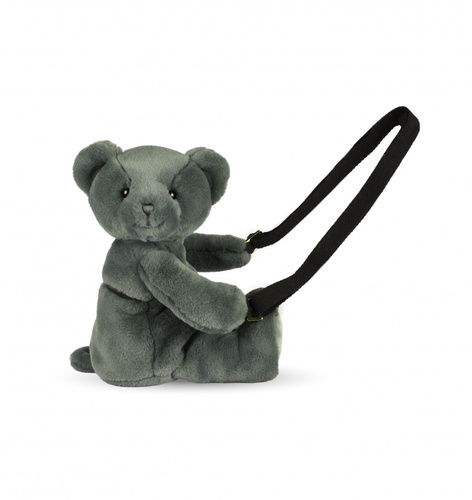 DOUDOU – plush teddy bear shoulder bag, Doudou et Compagnie, khaki