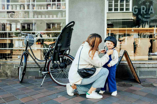 PåHoj - bike seat & stroller