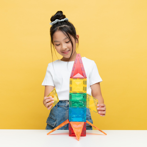 CONNETIX – Light Rocket Pack magnetic tiles – 30 pieces