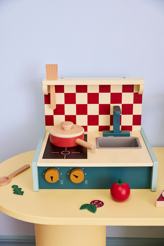 KID'S CONCEPT – foldable kitchenette, green
