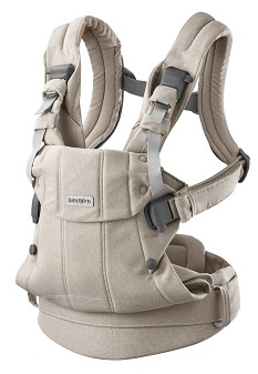 BABYBJORN - Baby Carrier Harmony, Woven, Light Beige mélange