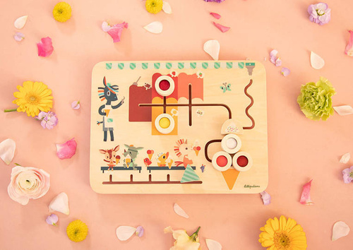 LILLIPUTIENS - Ice Cream Shop 18 m + wooden handling board