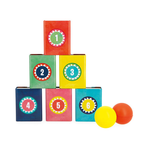 Janod - Metal cans for breaking Applepop Bear 3+