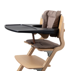 LEANDER - 2-piece cushion for CLASSIC™ and LOUIE™ highchairs, mocca