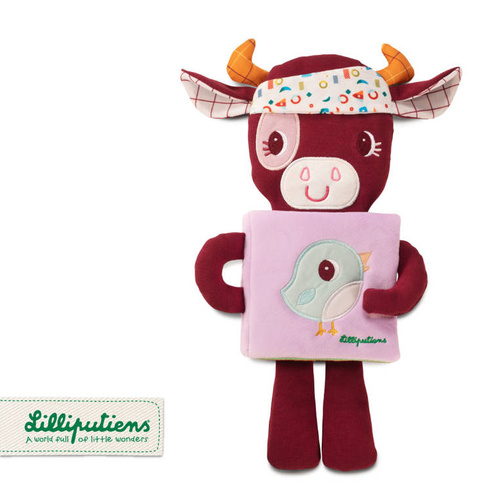 LILLIPUTIENS - Cuddle book Rosalie the cow 3m+