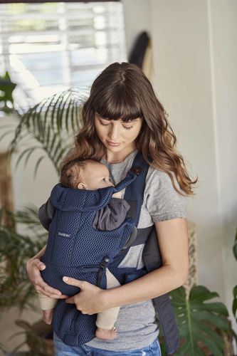 BABYBJÖRN - Baby Carrier Move - Navy Blue, 3D Mesh