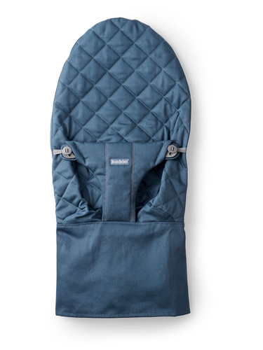 BABYBJÖRN - Fabric Seat for Baby Bouncer Bliss Woven, Dusty Pink (Petal Quilt)