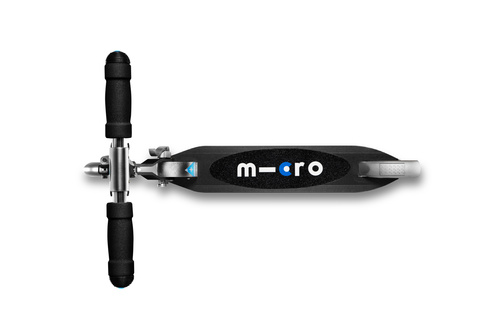 MICRO - two-wheeled scooter for children from 5 years Sprite LED, black