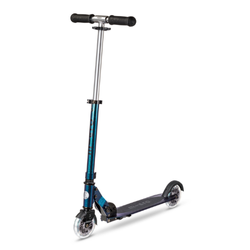 MICRO - two-wheeled scooter for children from 5 years Sprite LED, green purple