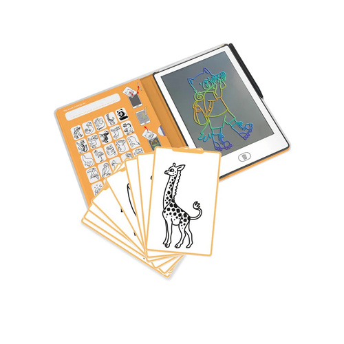 Kidywolf – illuminated drawing tablet KIDYDRAW MINI, animals