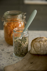 BABYBJÖRN - Baby feeding spoon, 2-pack, Light Grey