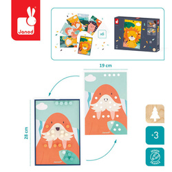 Janod - WOODEN MOSAICS 3+