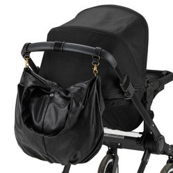 Elodie Details - Diaper Bag - Draped Tote Black