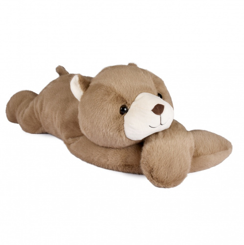 DOUDOU – Podcoll weighted plush teddy bear by Histoire d'Ours, 75 cm, light brown
