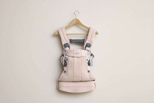 BABYBJORN - Baby Carrier Harmony, Woven, Light pink mélange